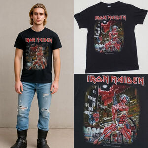 Iron Maiden Somewhere in Time Rare Vintage 1986 Single Stitch Tee Ched Arvis L